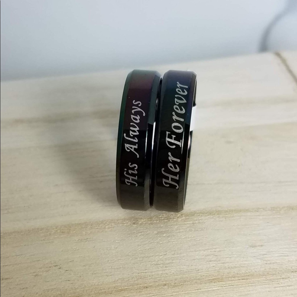 Sterling Silver Coded Black